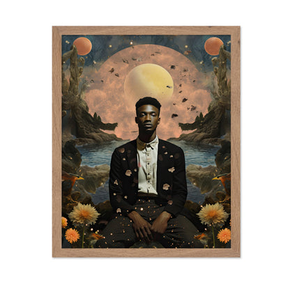 Trippy African American Man