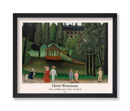 Henri Rousseau - View of Montsouris Park