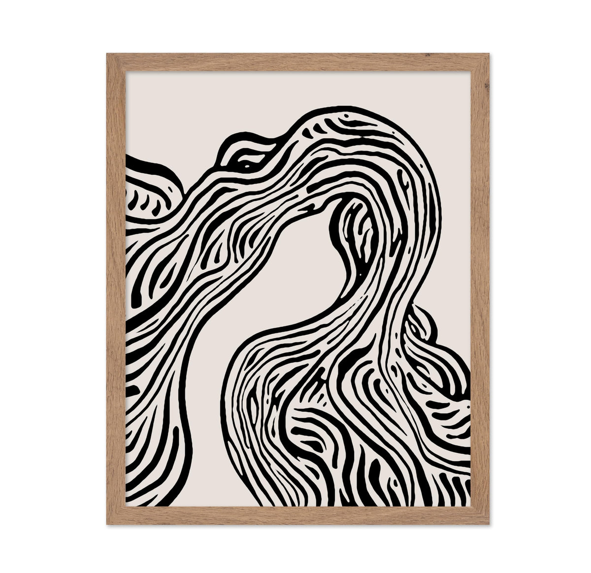 Black Wavy Lines