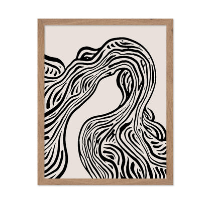Black Wavy Lines