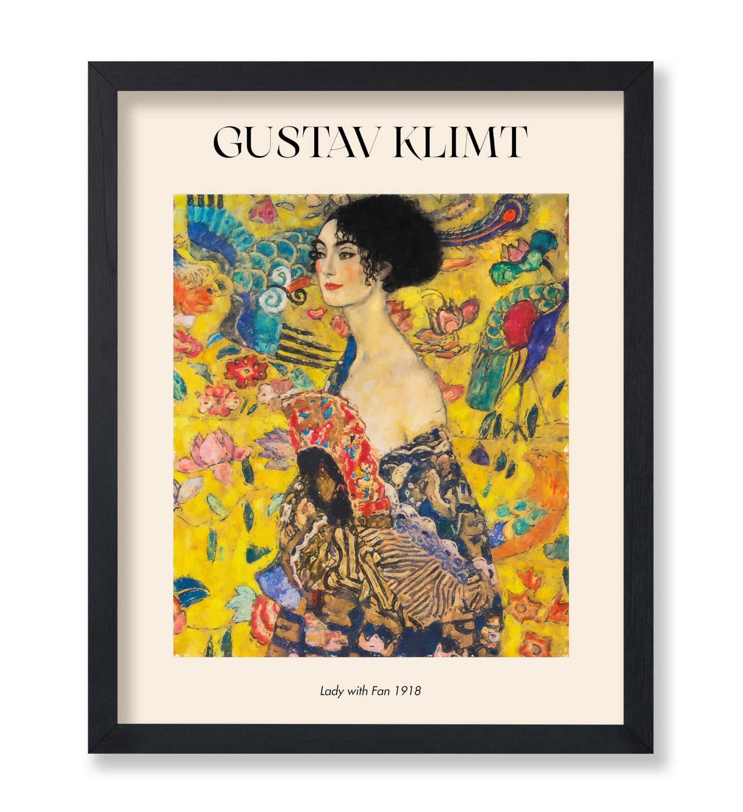Gustav Klimt - Lady With Fan No2