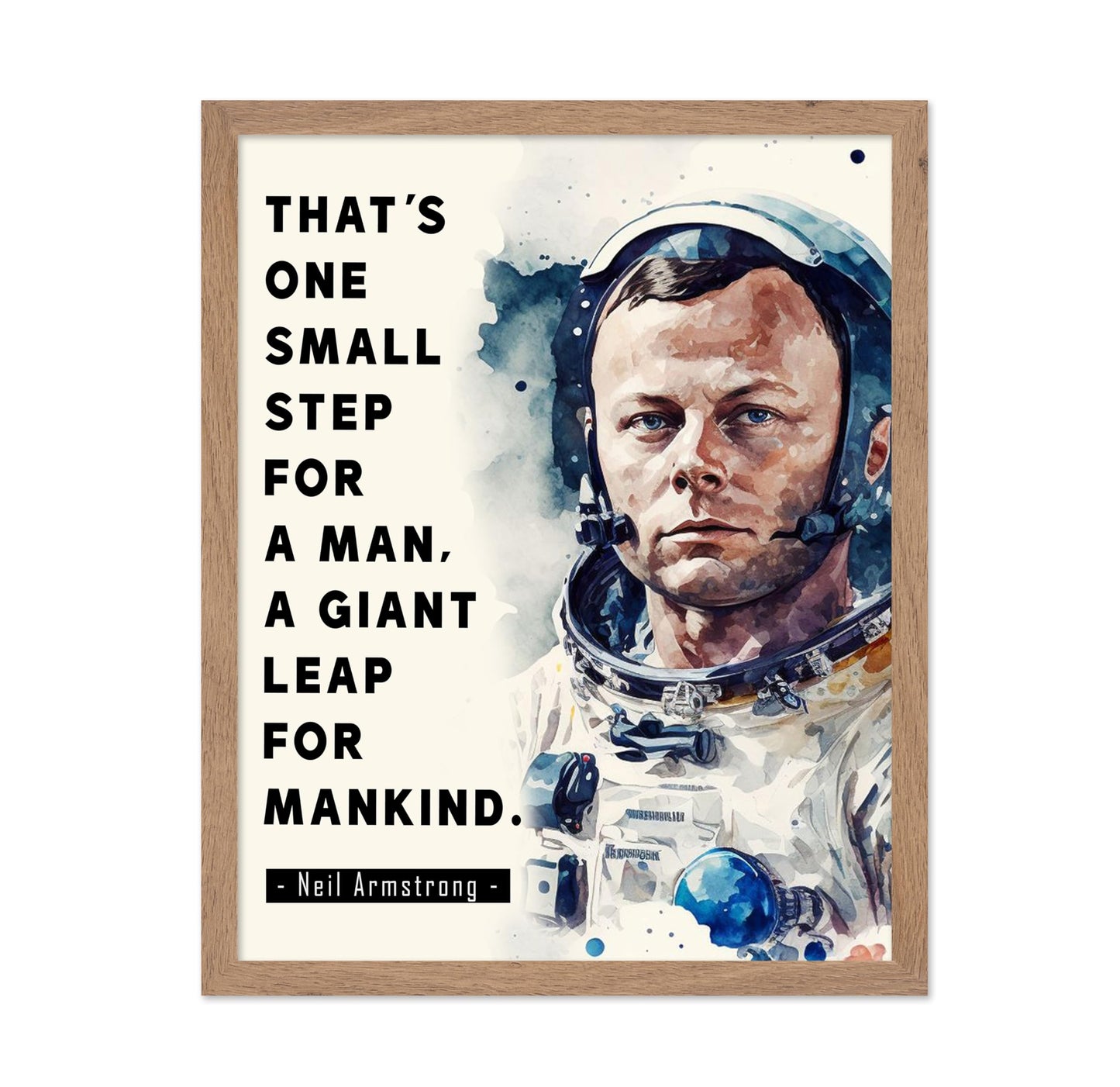 Neil Armstrong - A Giant Leap For Mankind