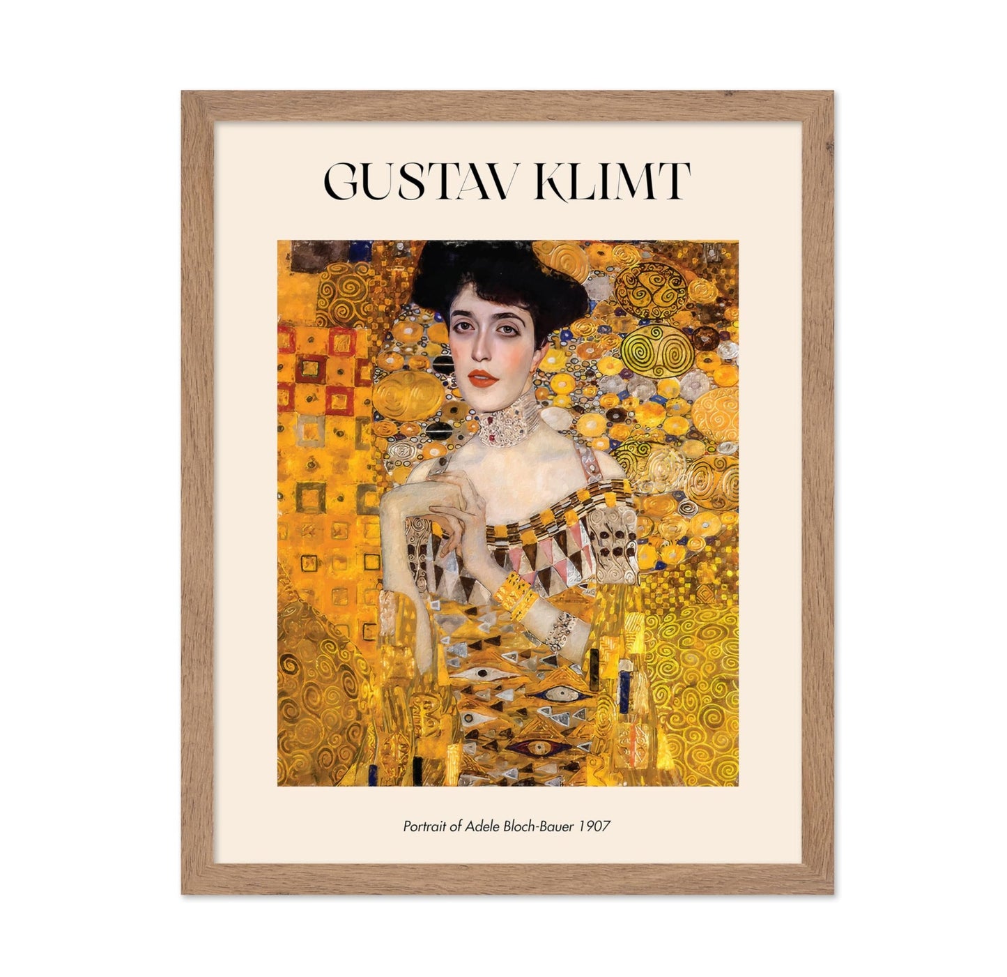 Gustav Klimt - Portrait of Adele Bloch-Bauer No1