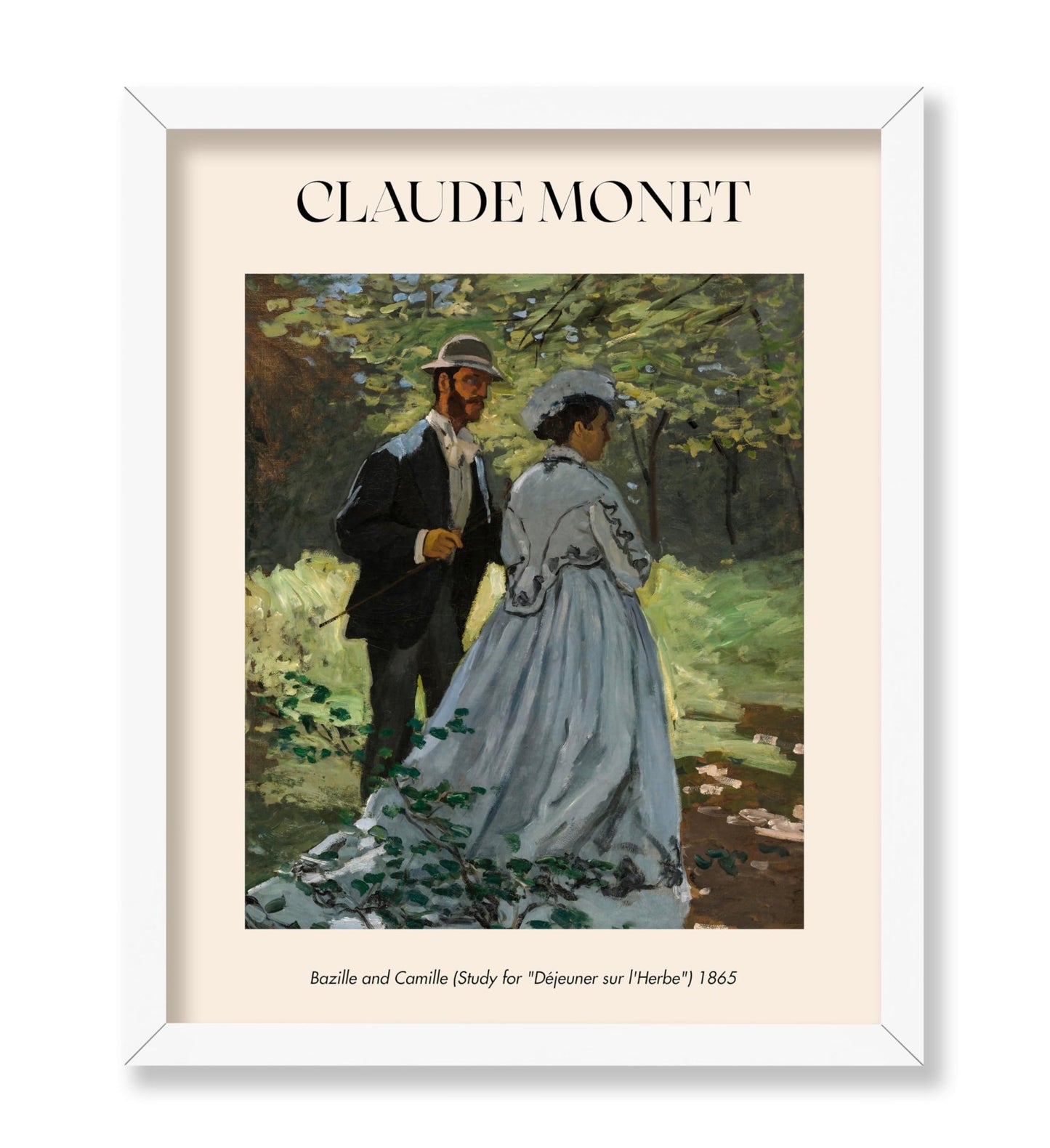 Claude Monet - Bazille and Camille
