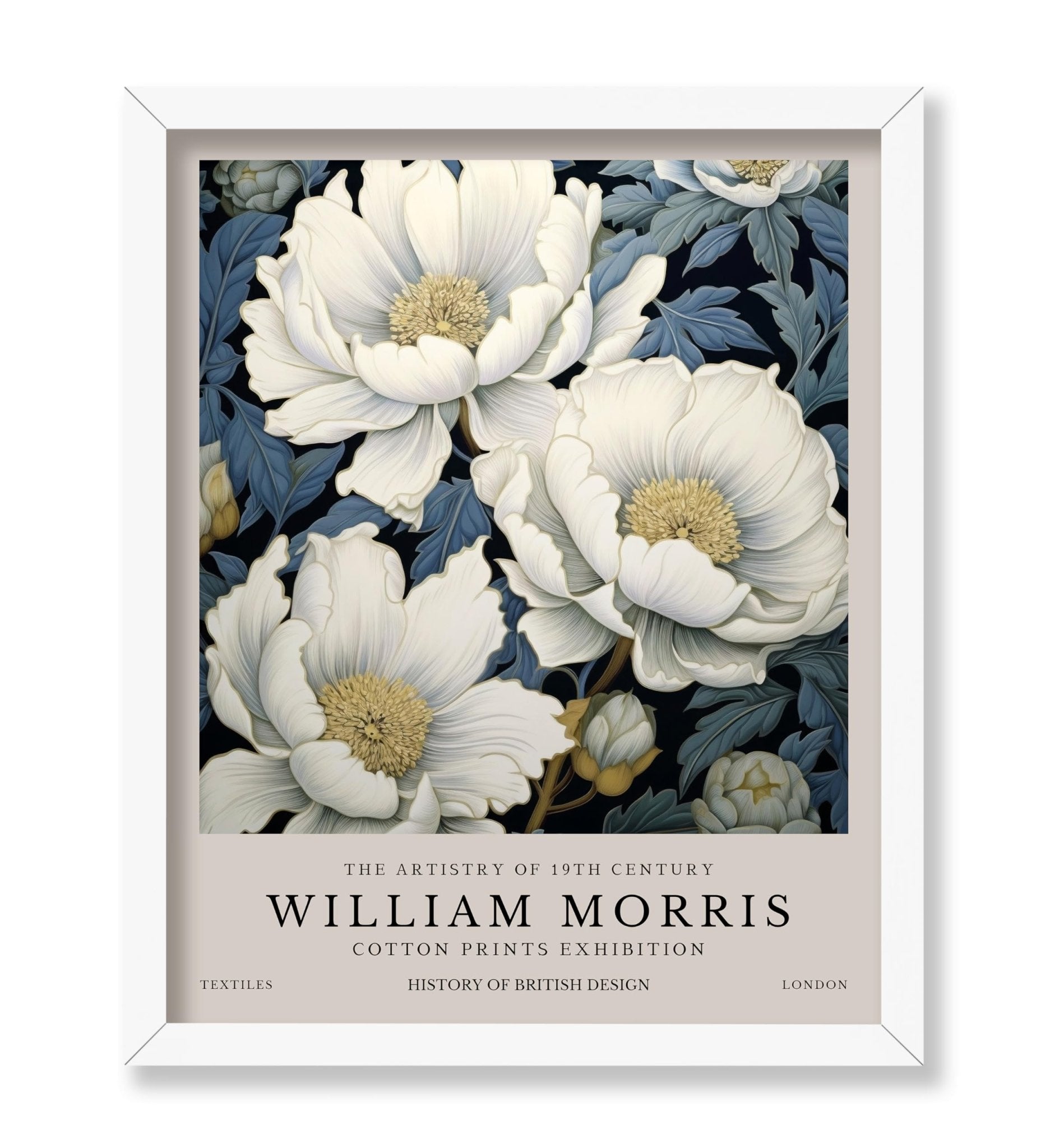 William Morris - Peonies No4