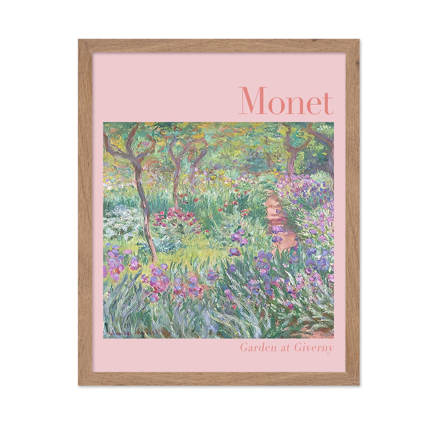 Claude Monet - Garden at Giverny