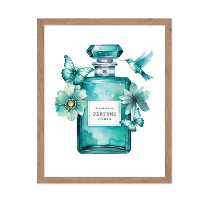 Turquoise Blue Fashion Perfume