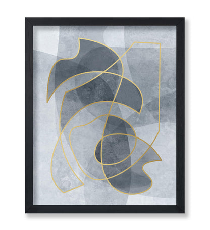 Blue Shapes No1