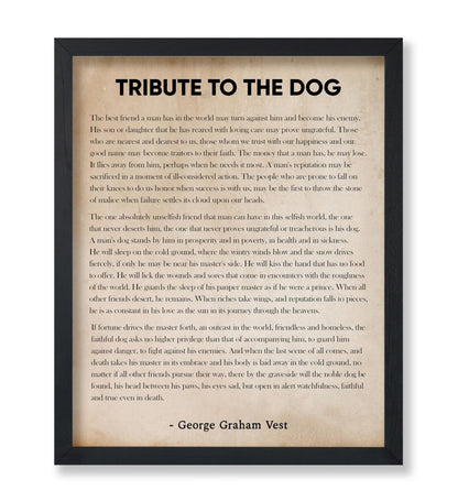 Tribute to the Dog