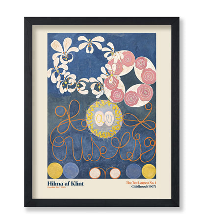 Hilma af Klimt - The Ten Largest - Childhood No1