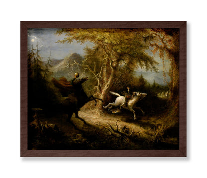 The Headless Horseman Pursuing Ichabod Crane