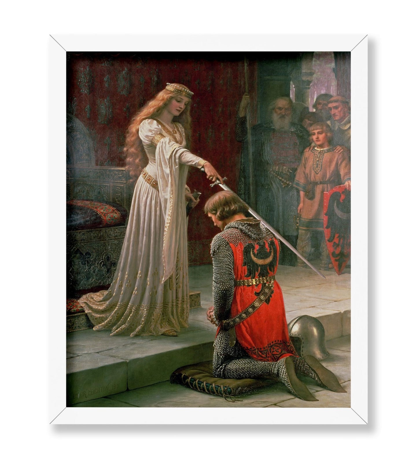 Edmund Leighton - The Accolade