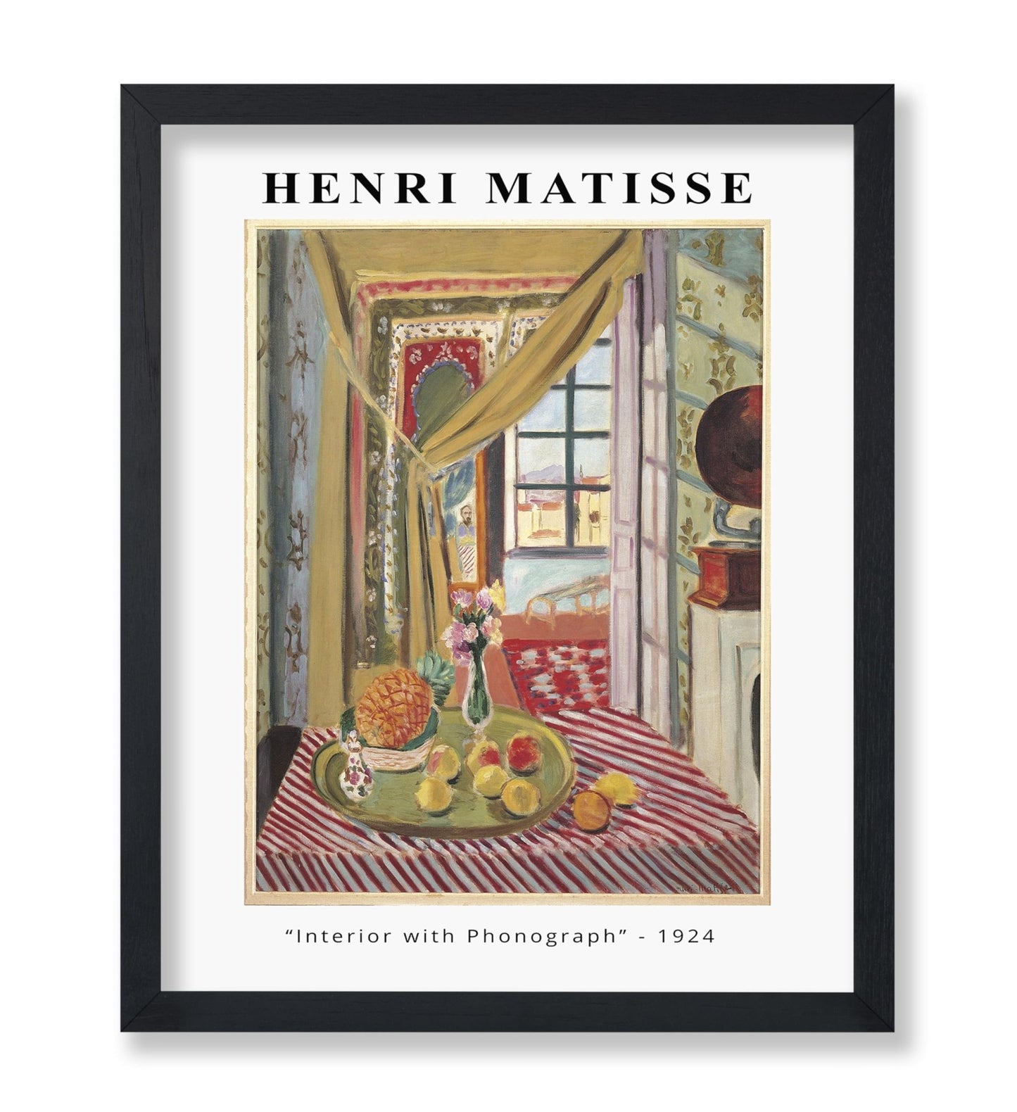 Henri Matisse - Interior with Phonograph