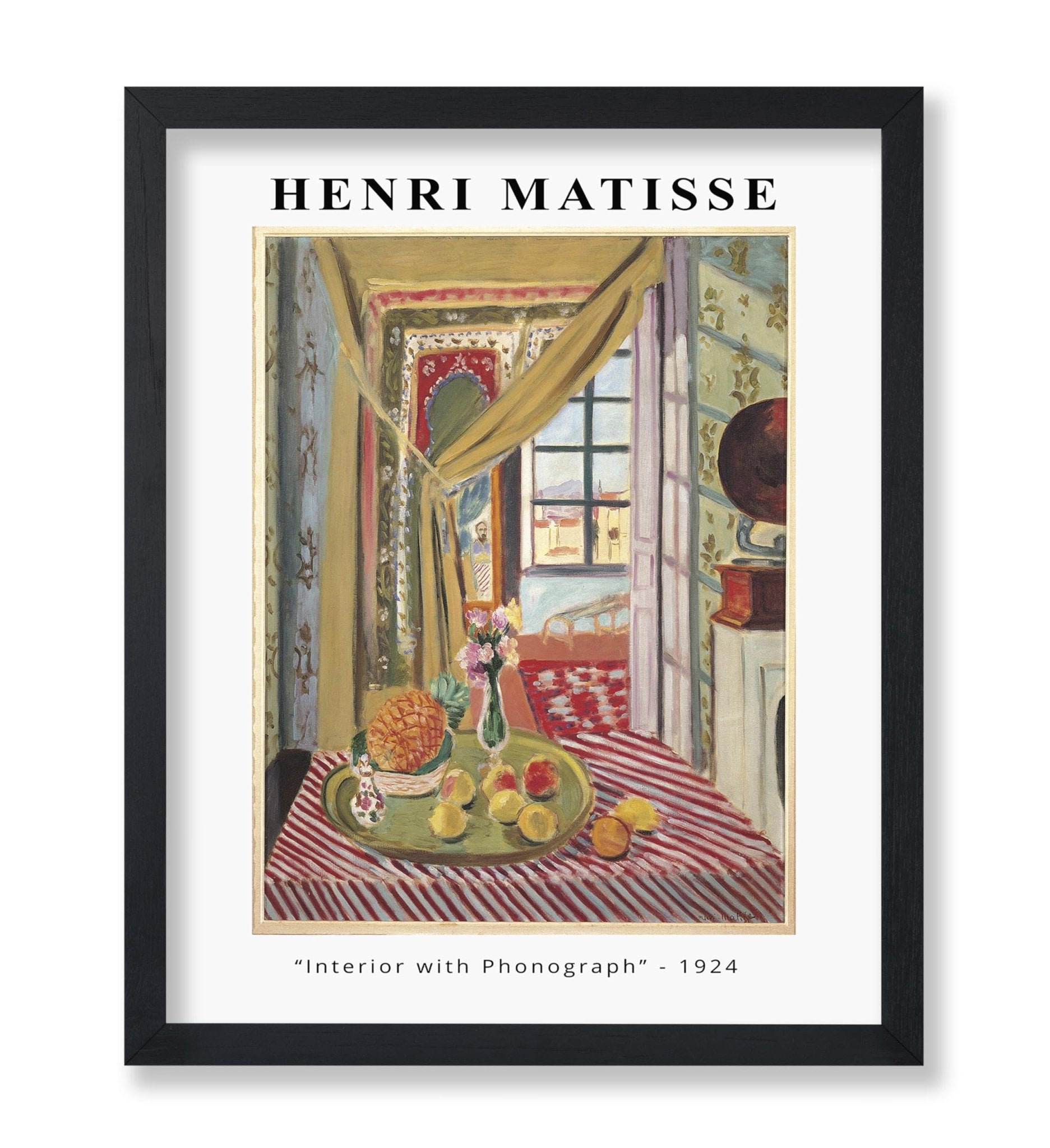 Henri Matisse - Interior with Phonograph