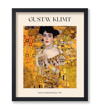 Gustav Klimt - Portrait of Adele Bloch-Bauer No1