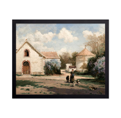 Scenery outside Paris