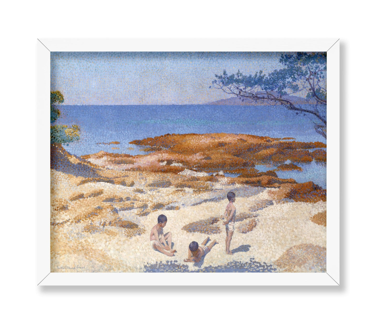 Henri Edmond Cross - Beach at Cabasson No2
