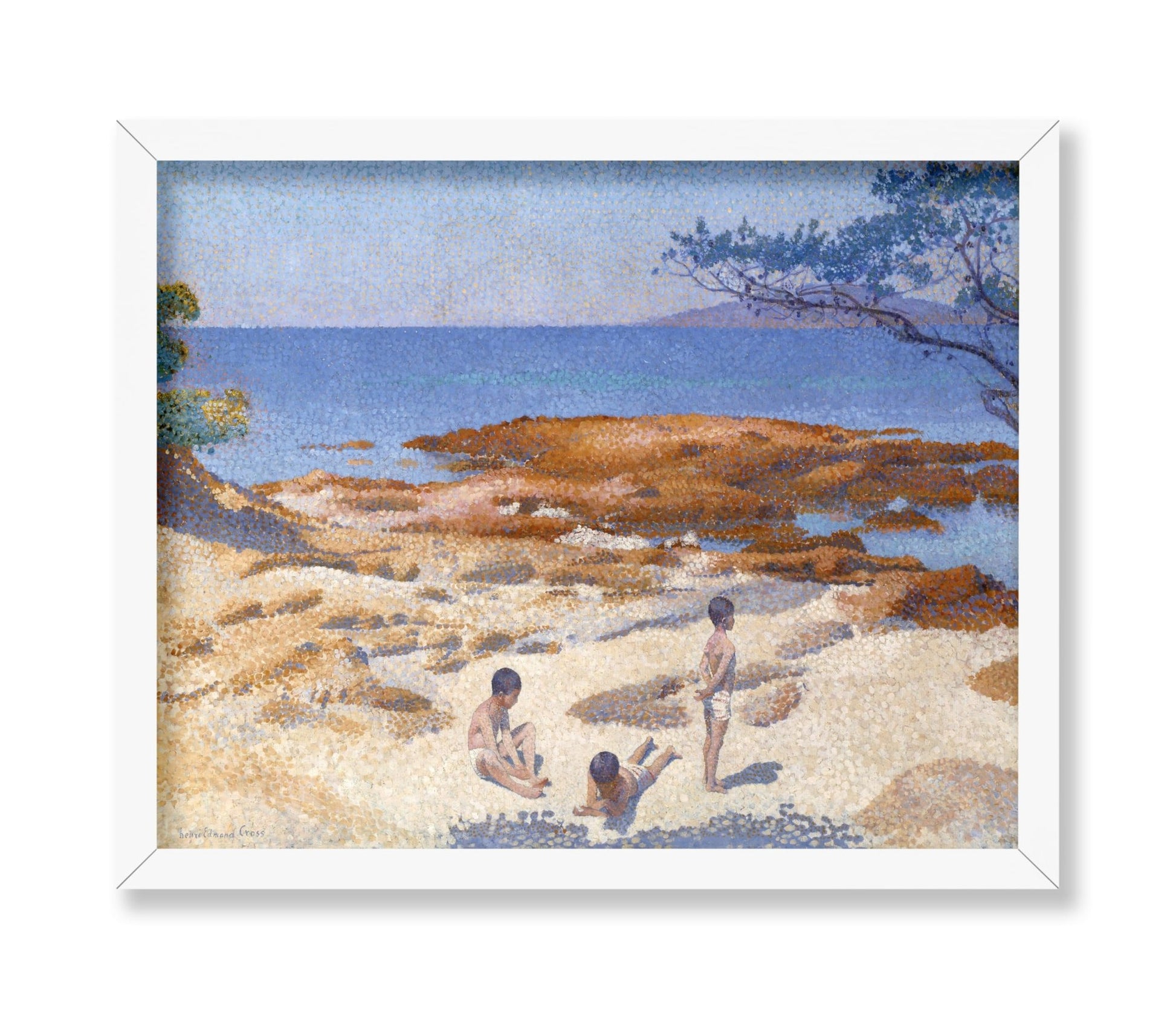 Henri Edmond Cross - Beach at Cabasson No2