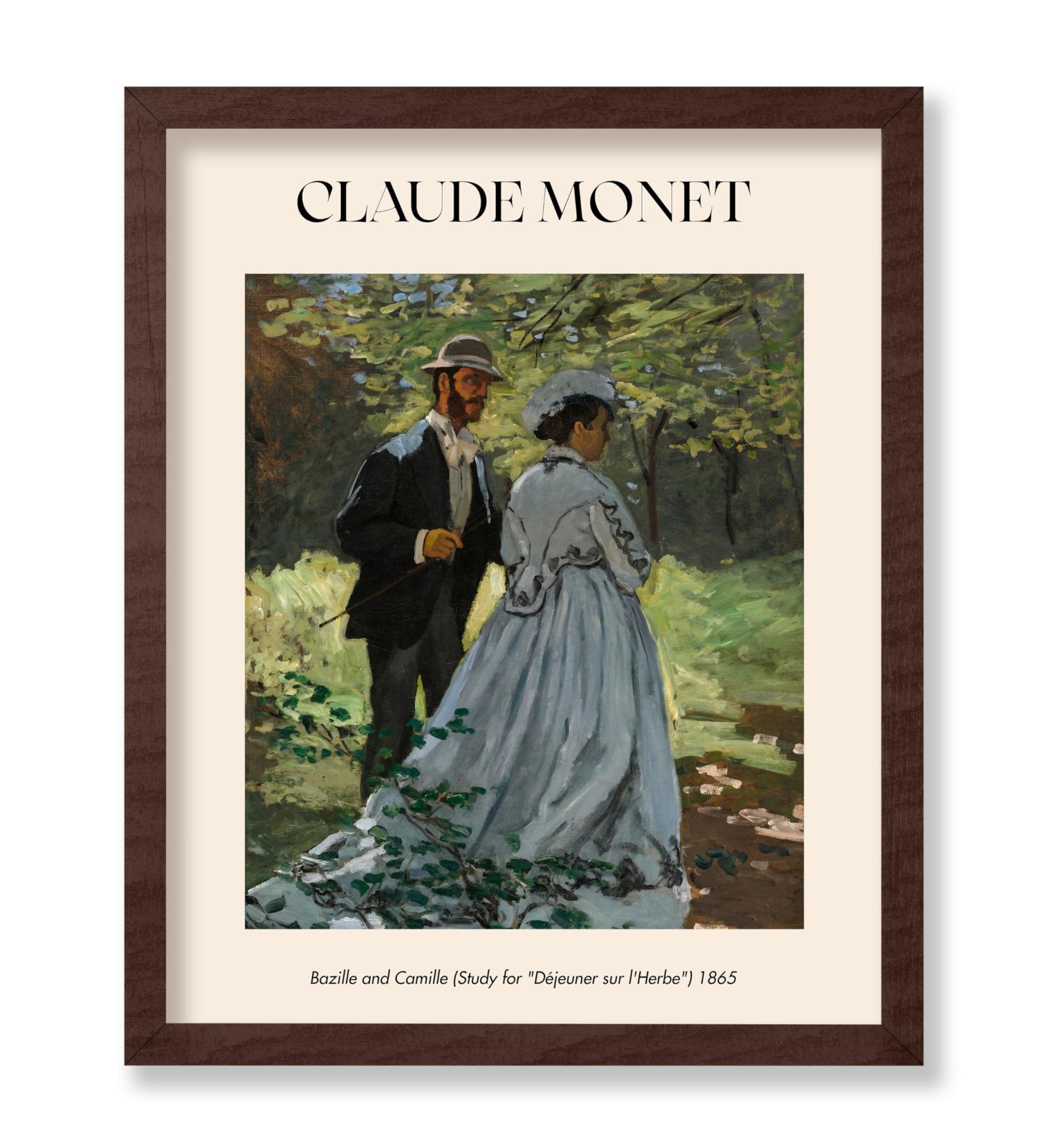 Claude Monet - Bazille and Camille