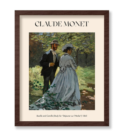 Claude Monet - Bazille and Camille