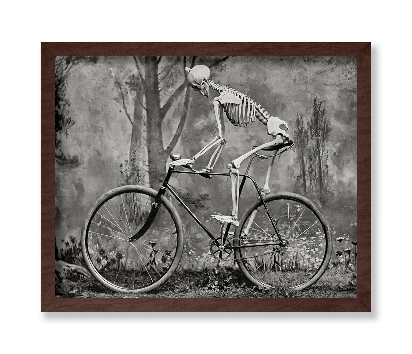 Skeleton on a Bike