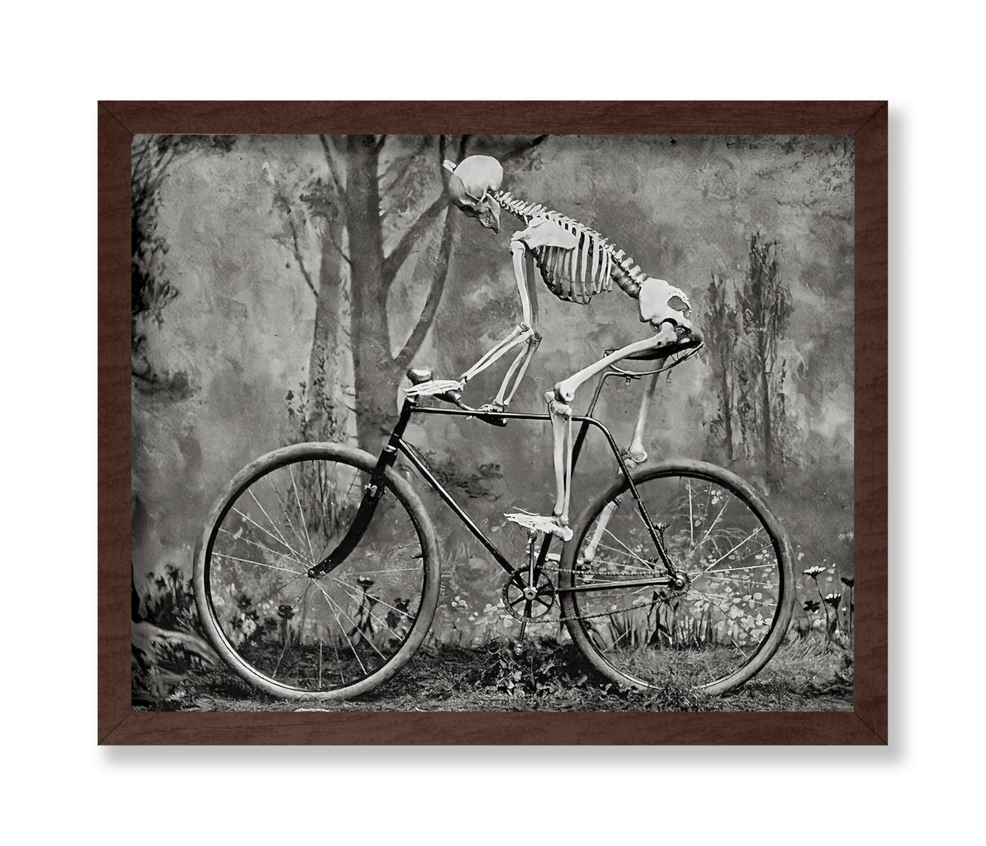Skeleton on a Bike