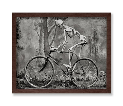 Skeleton on a Bike