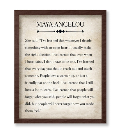Maya Angelou