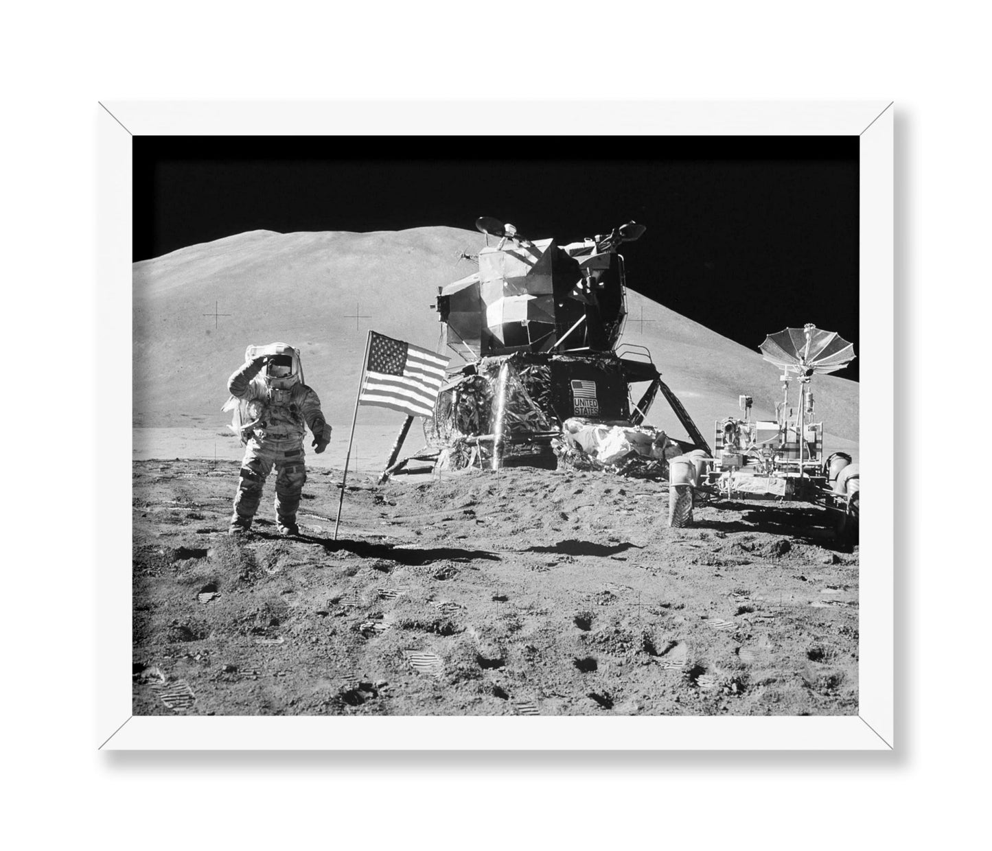 Astronaut in Moon
