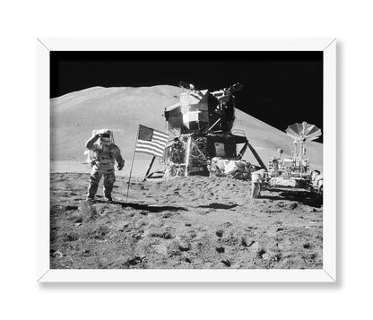 Astronaut in Moon