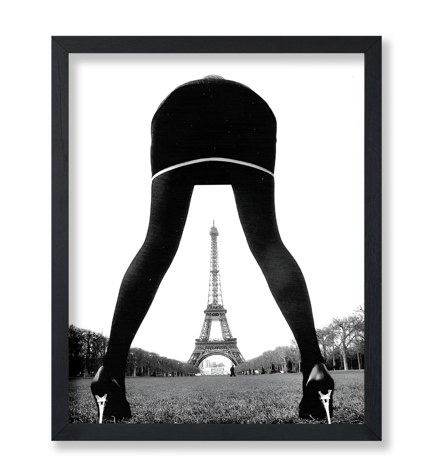 Eiffel Tower & Woman