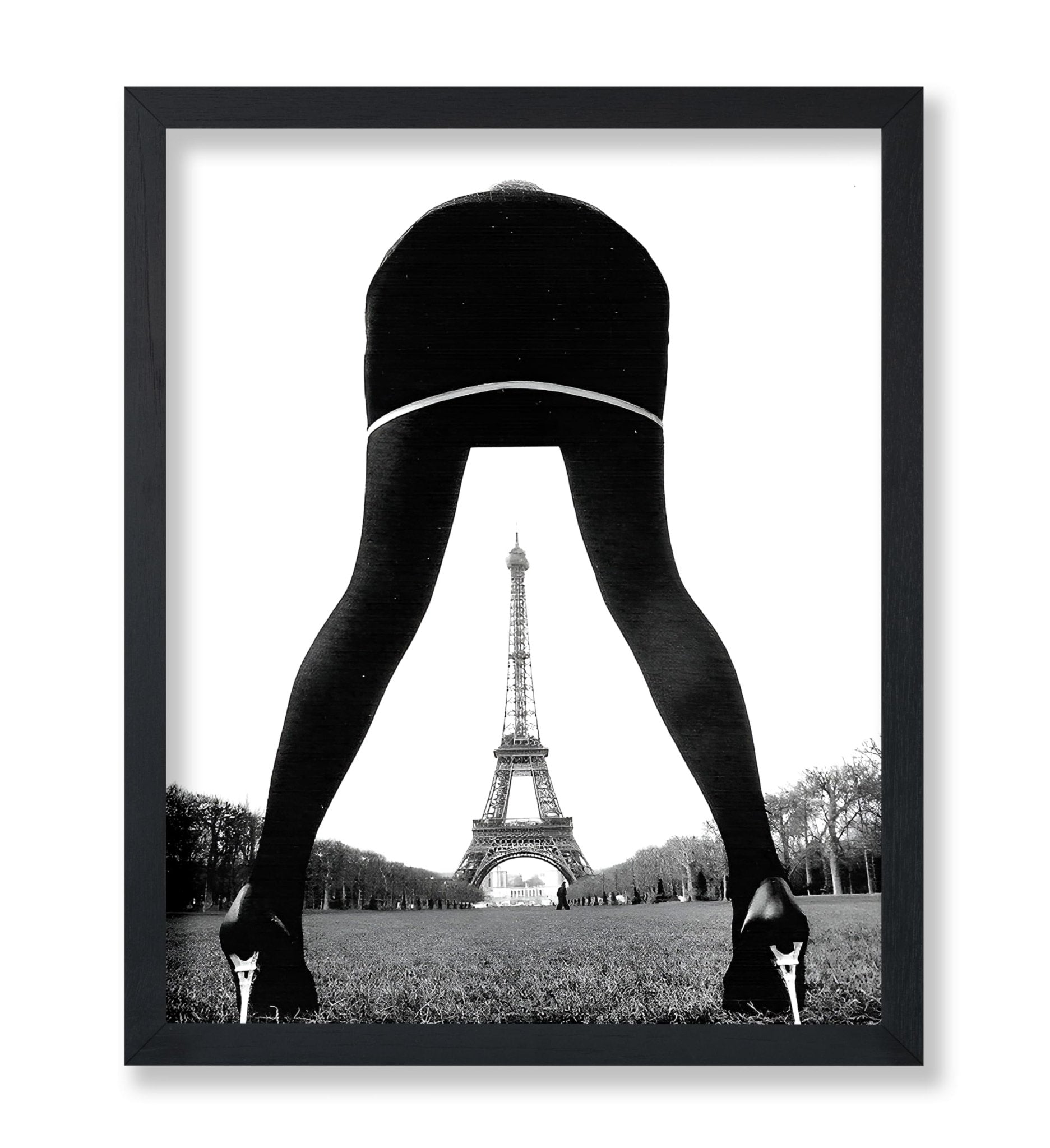 Eiffel Tower & Woman