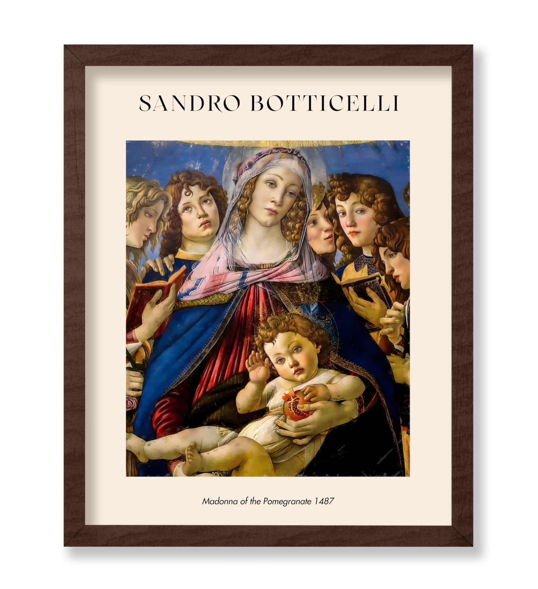 Sandro Botticelli - Madonna of the Pomegranate