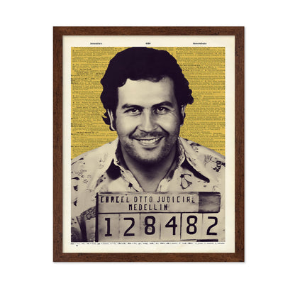 Pablo Escobar Mugshot No3