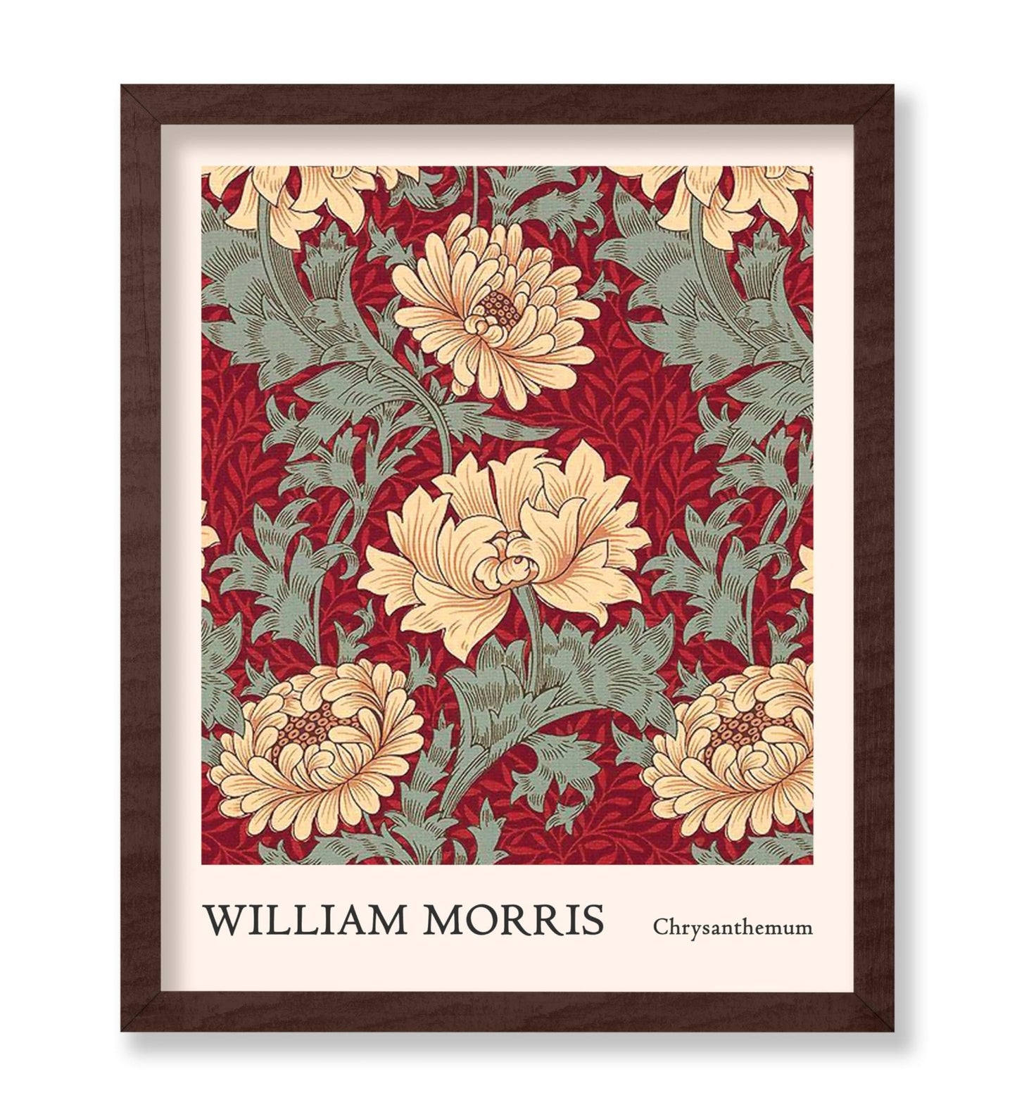 William Morris - Chrysanthemum No4