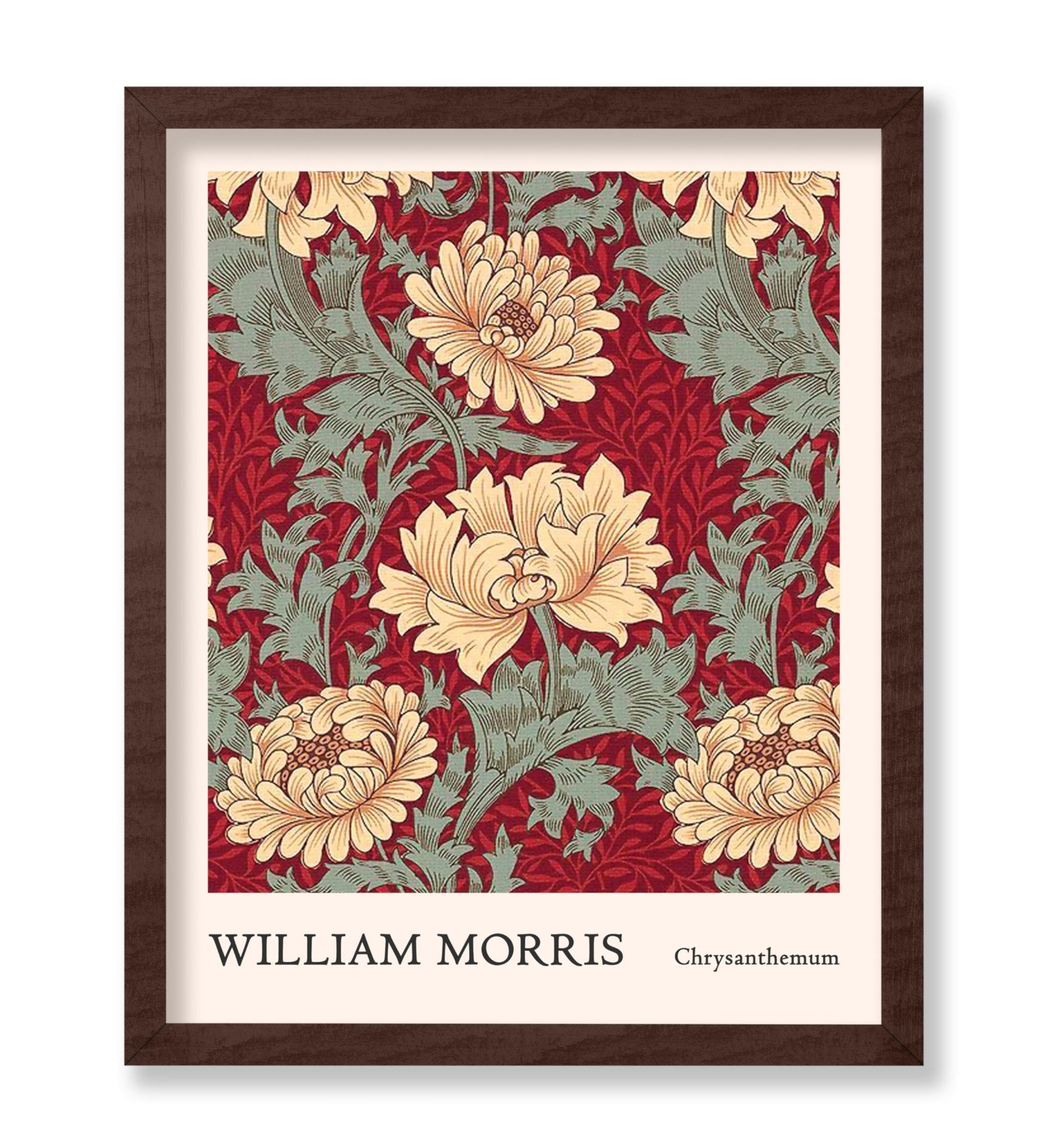 William Morris - Chrysanthemum No4