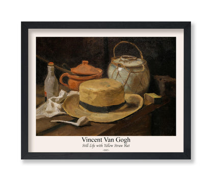 Van Gogh - Still Life with Yellow Straw Hat No1