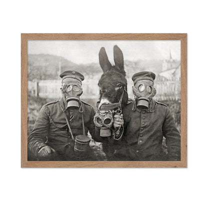 Donkey And Two Soldiers