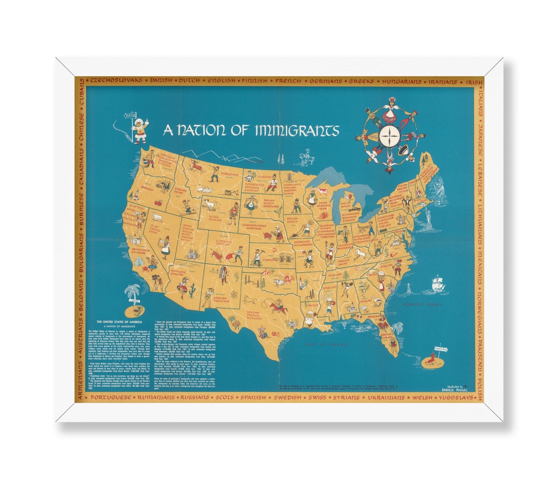 Nation of Immigrants Map