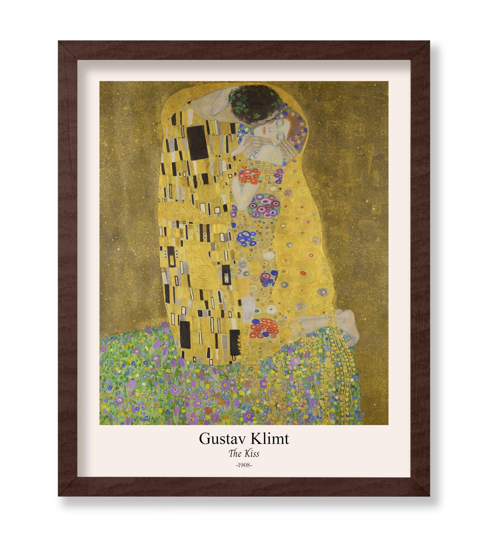 Gustav Klimt - The Kiss No2