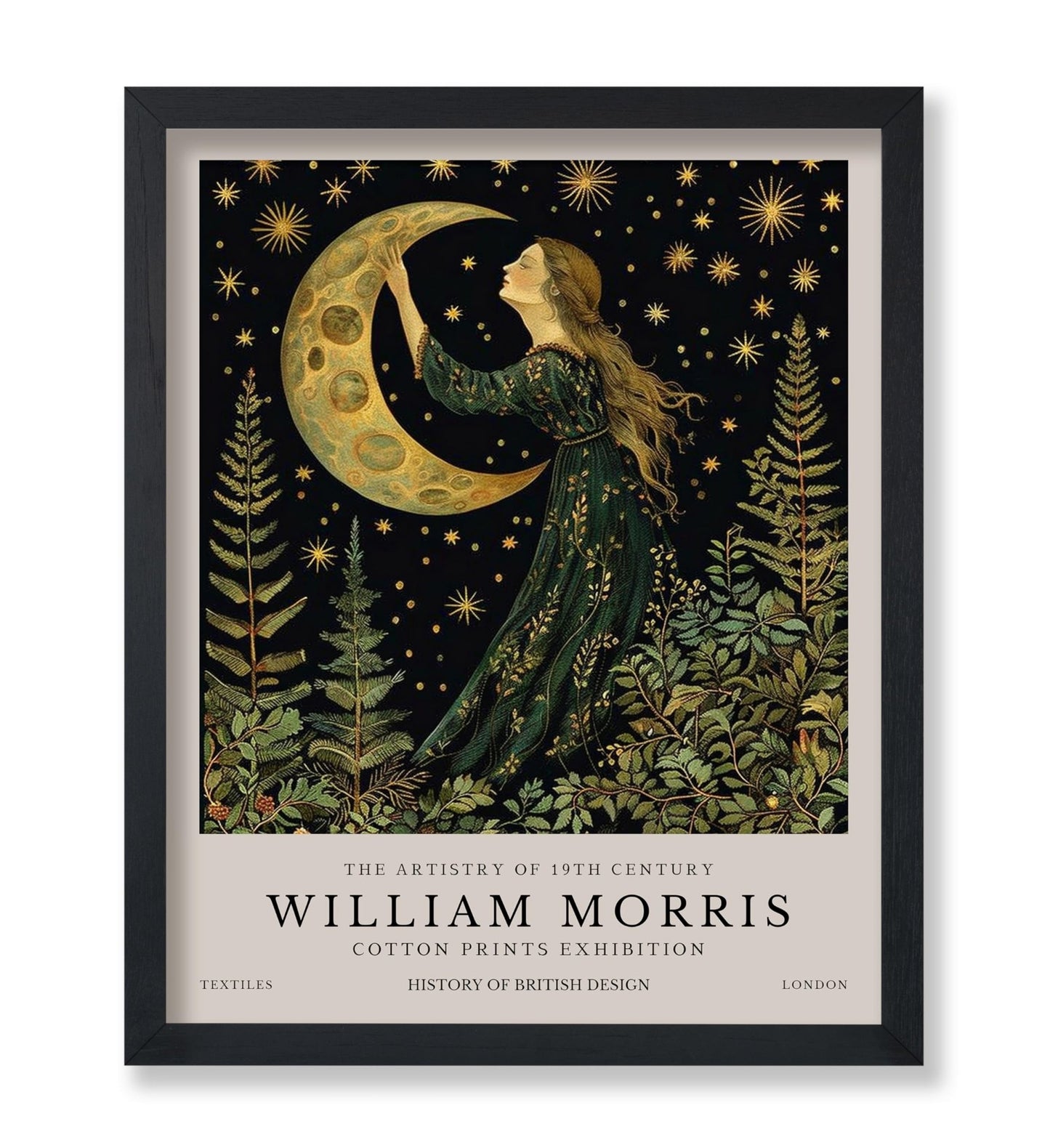 William Morris - Victorian Moon