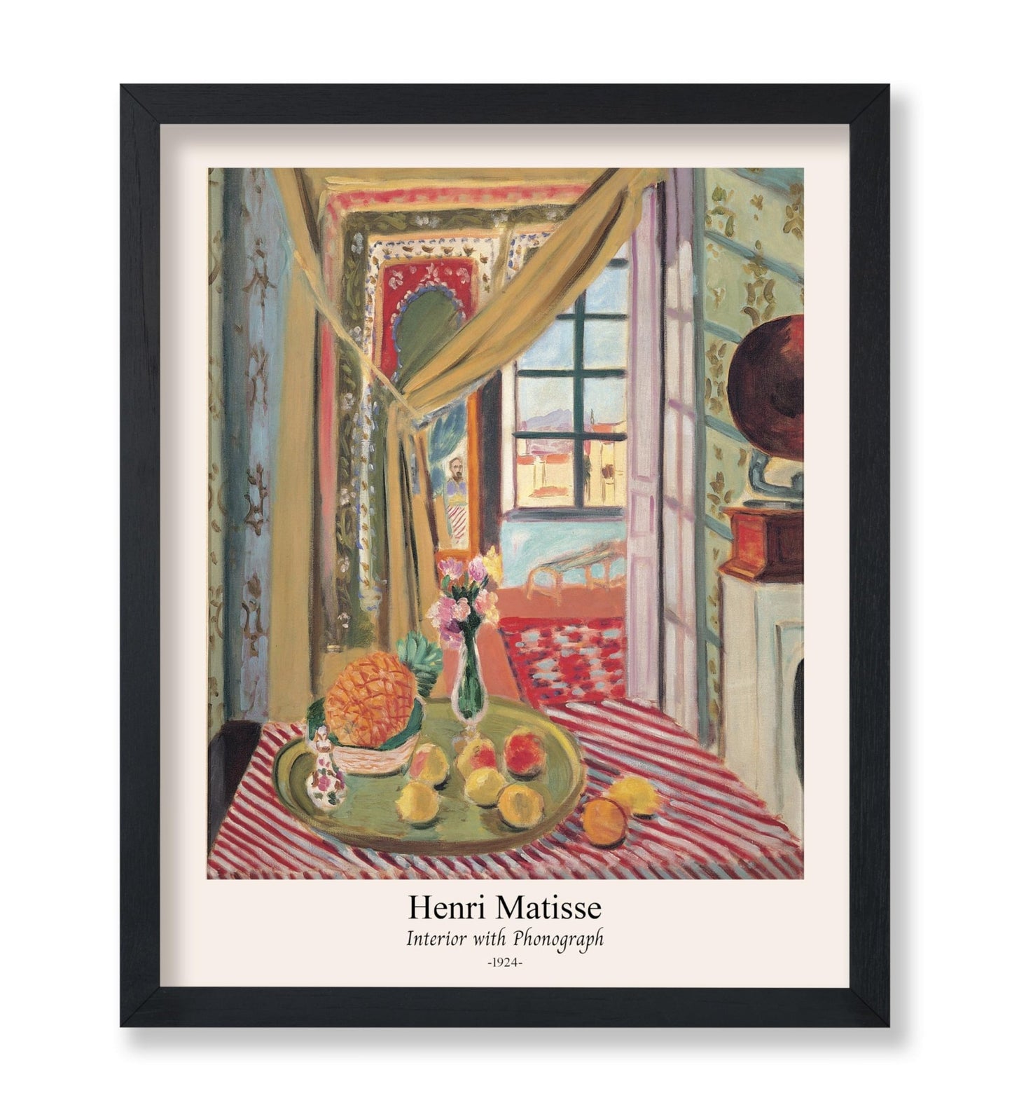 Henri Matisse - Interior with Phonograph No2