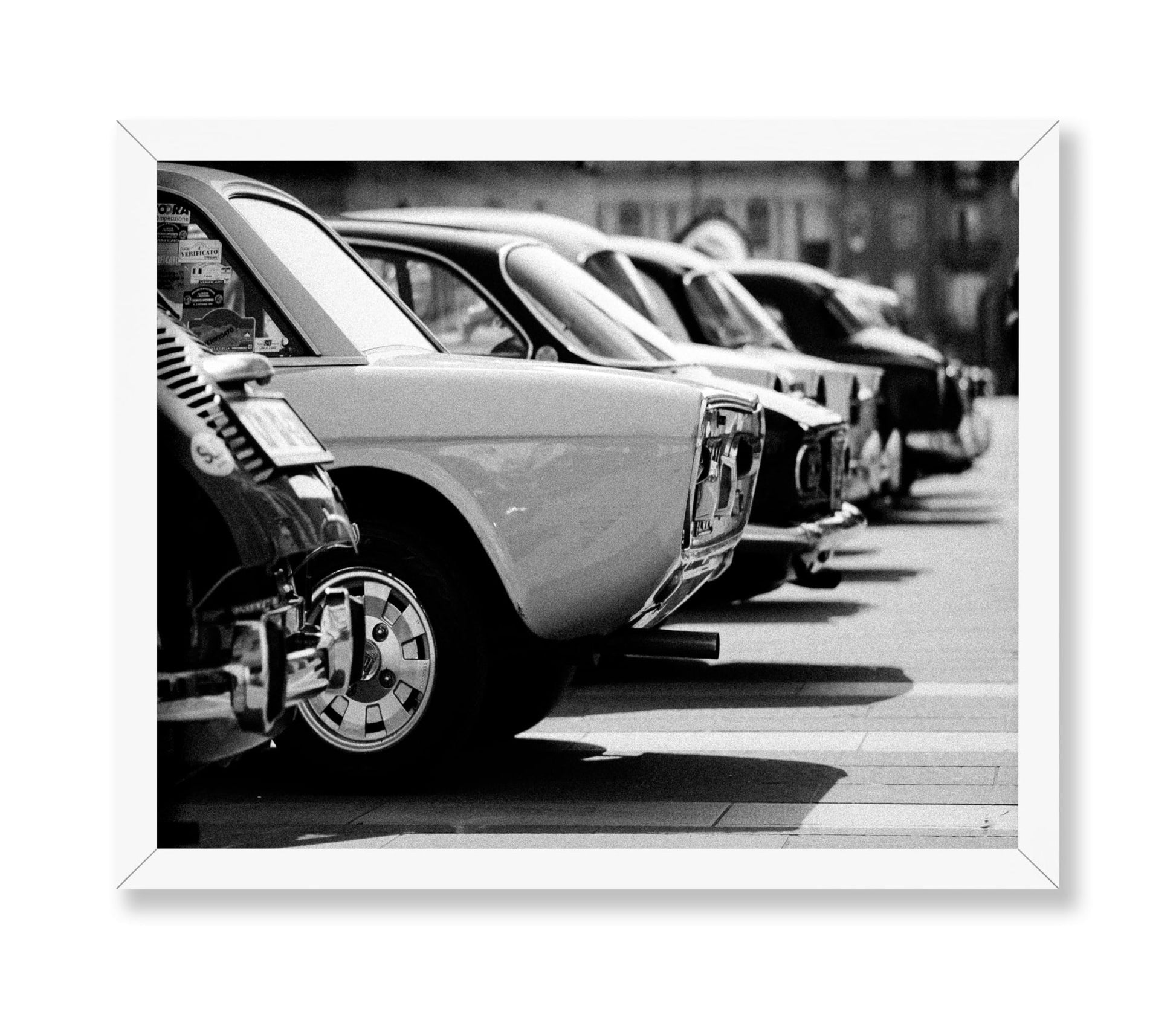 Parked Classic Cars