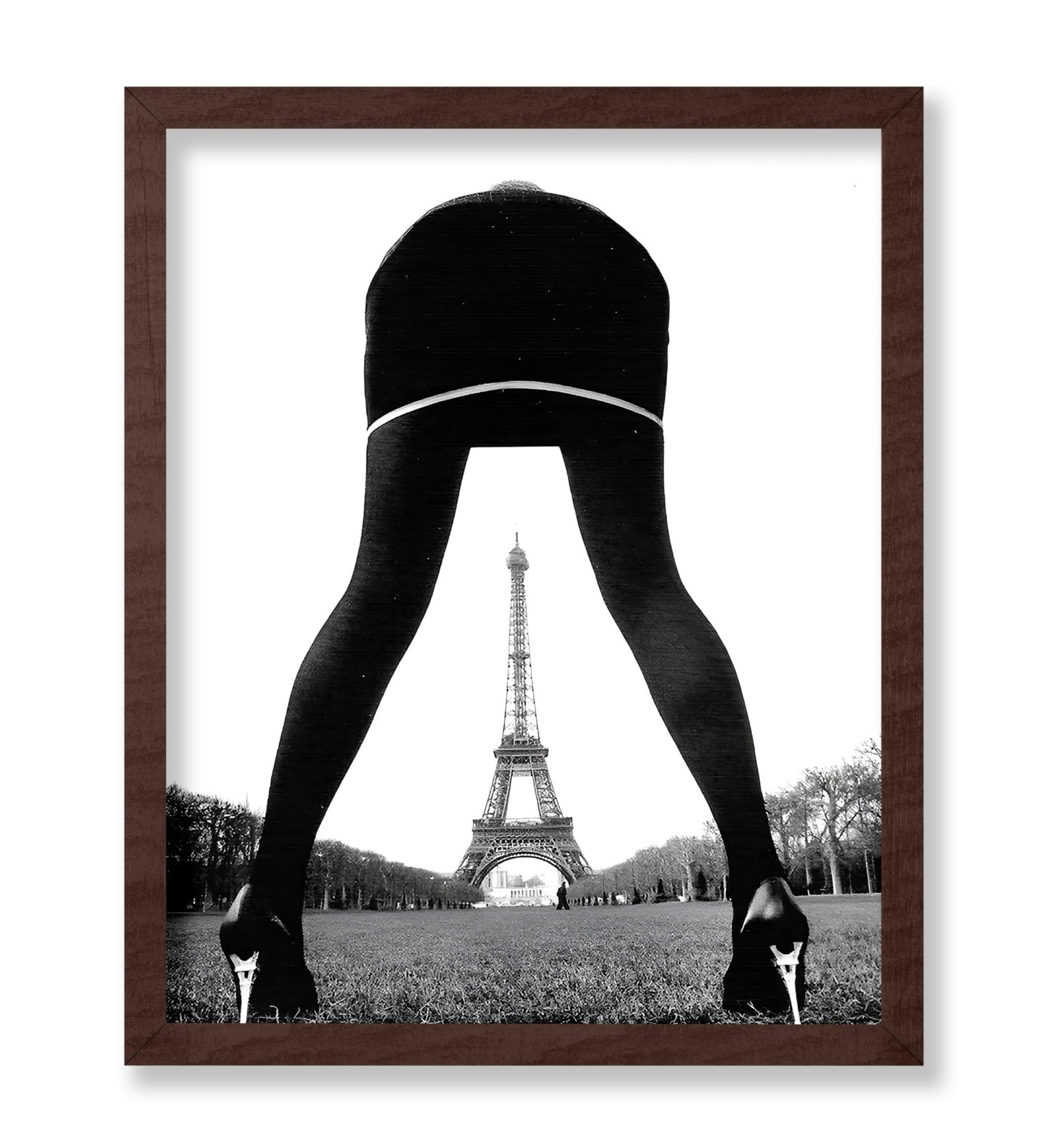 Eiffel Tower & Woman