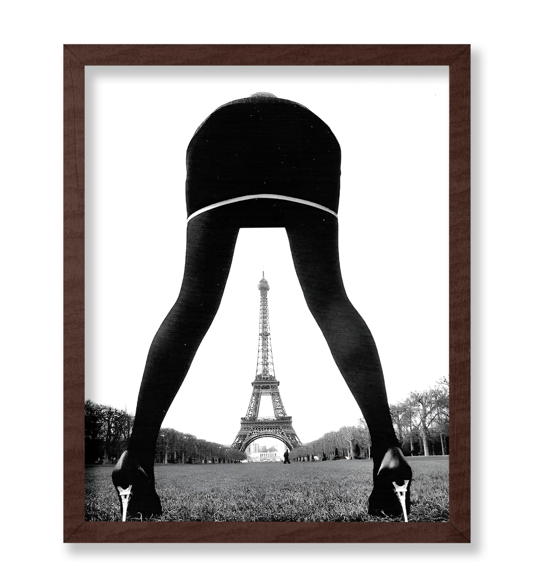 Eiffel Tower & Woman