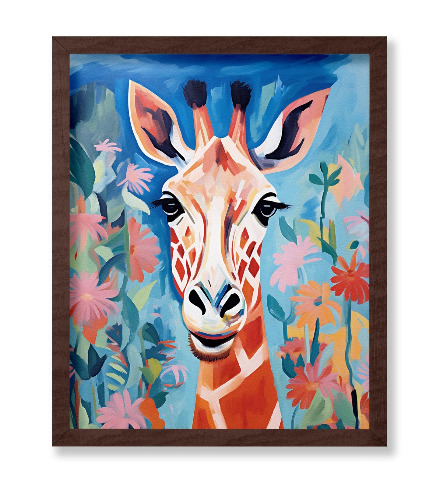 Watercolor Giraffe