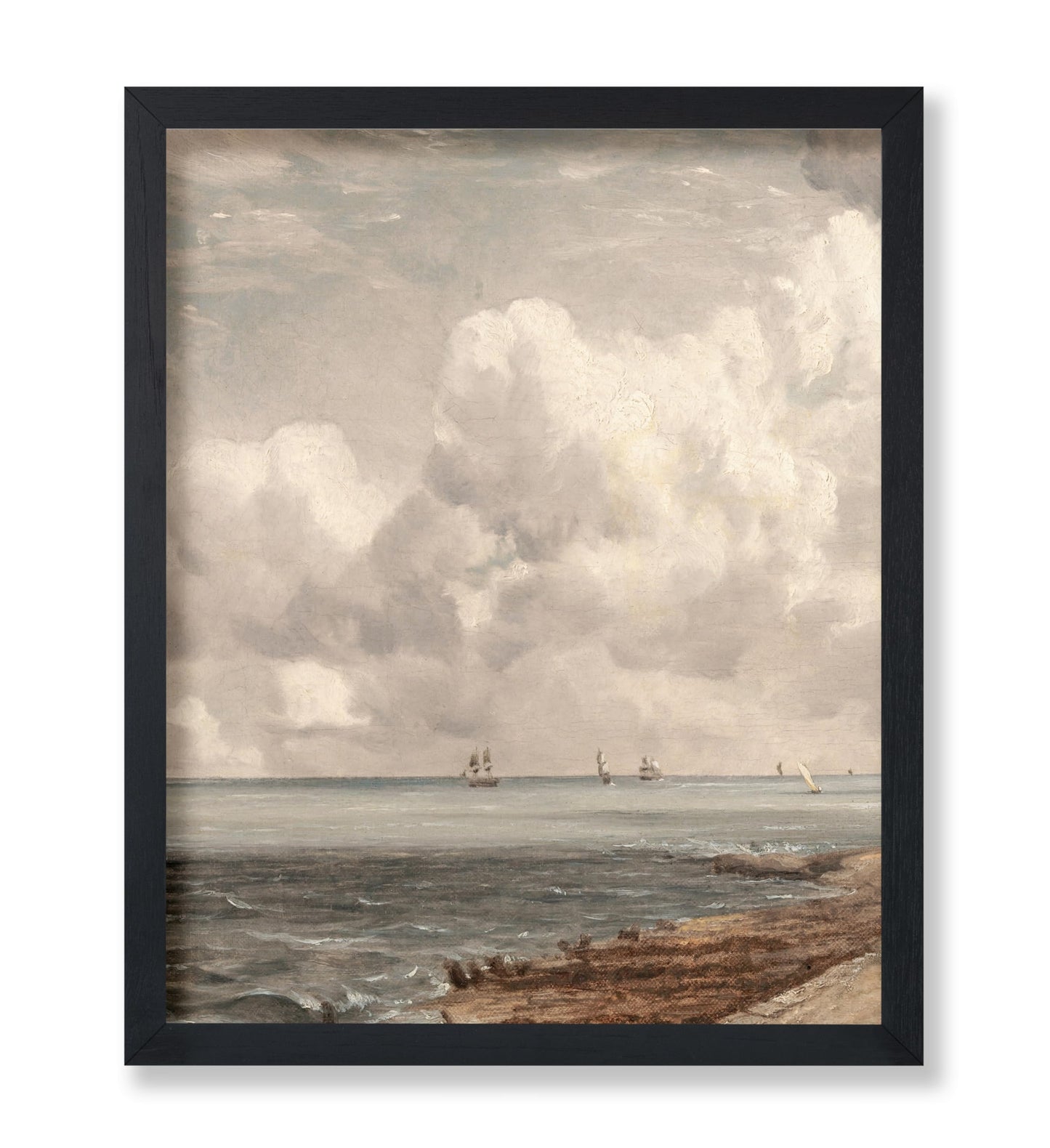 John Constable - Harwich, The Low Lighthouse and Beacon Hill