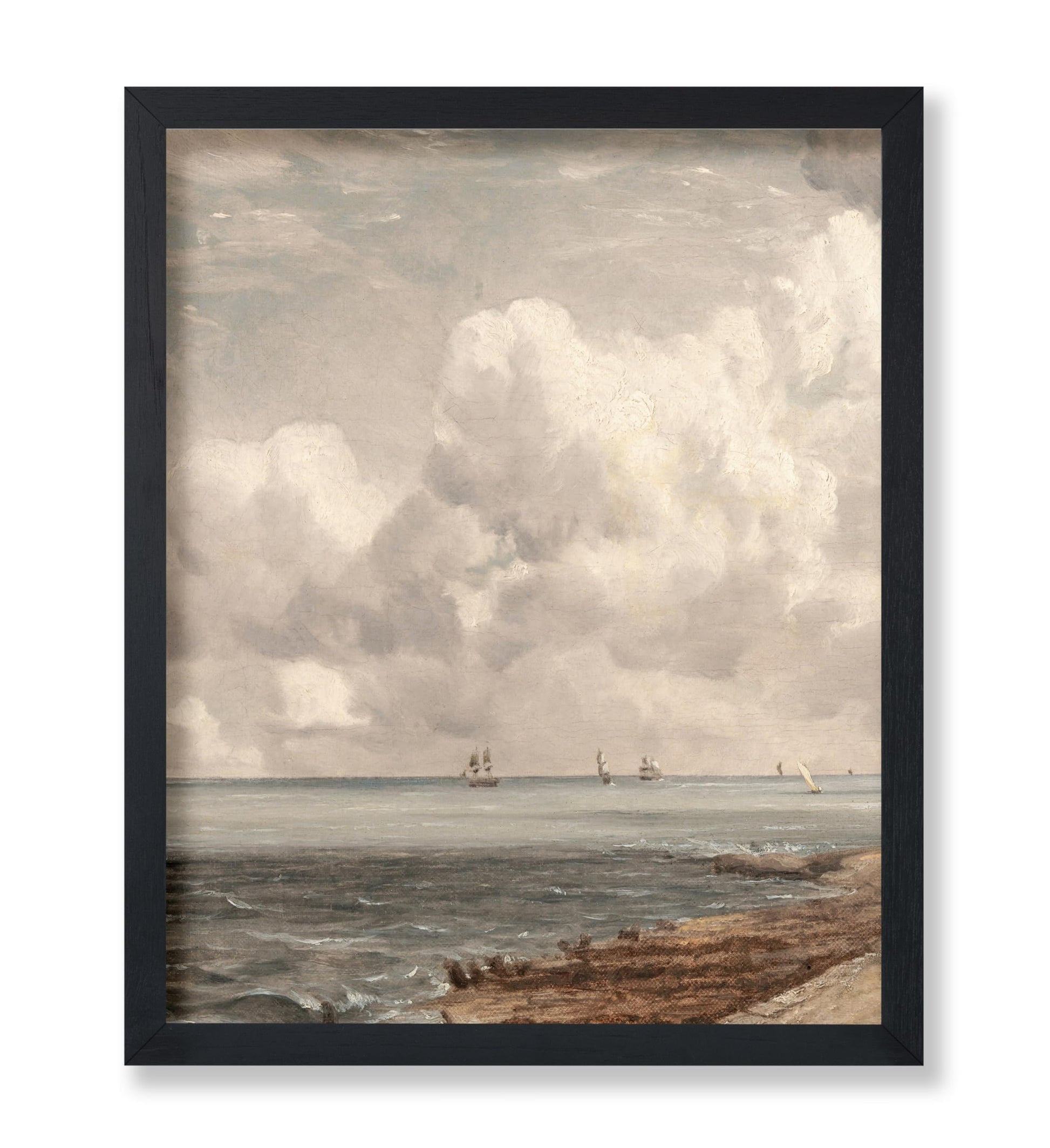 John Constable - Harwich, The Low Lighthouse and Beacon Hill