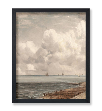 John Constable - Harwich, The Low Lighthouse and Beacon Hill