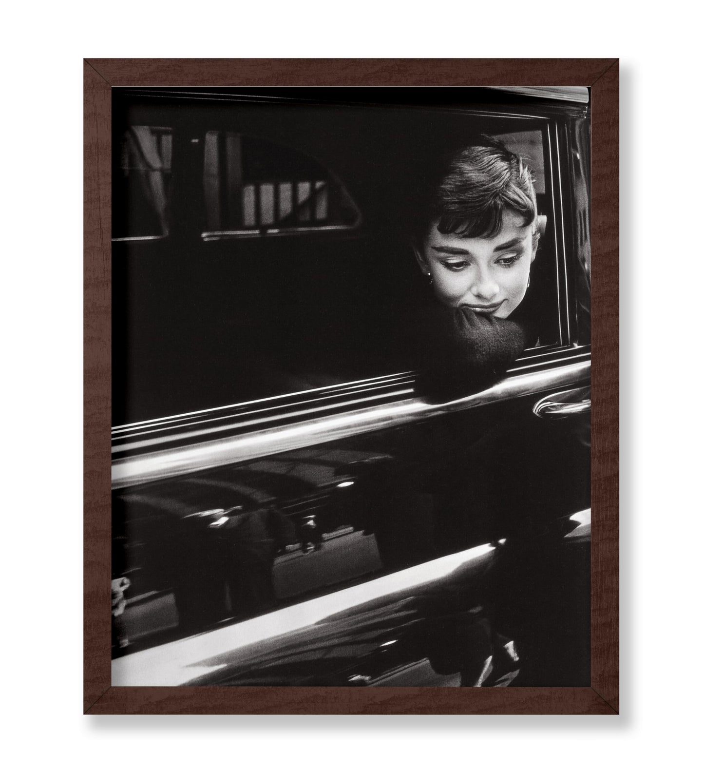 Audrey in Car